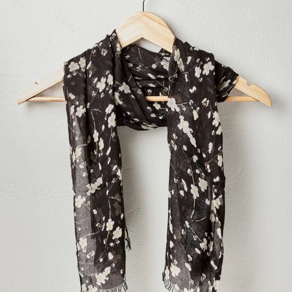 In-Bloom Scarf (Night Botanical) - Picture 1 of 3